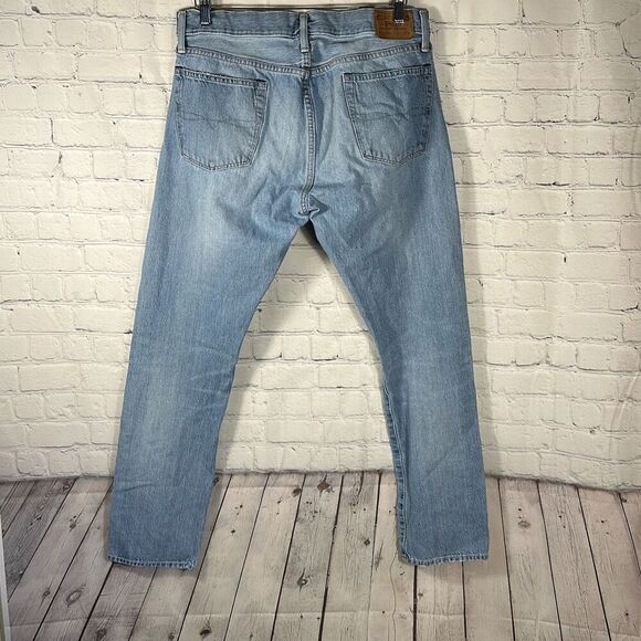 Polo Ralph Lauren Jeans Men's 34X32 Blue Sullivan Slim Straight Distressed - Picture 8 of 12